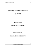 CS610 Highlight Handout by VUAnswer.com.pdf